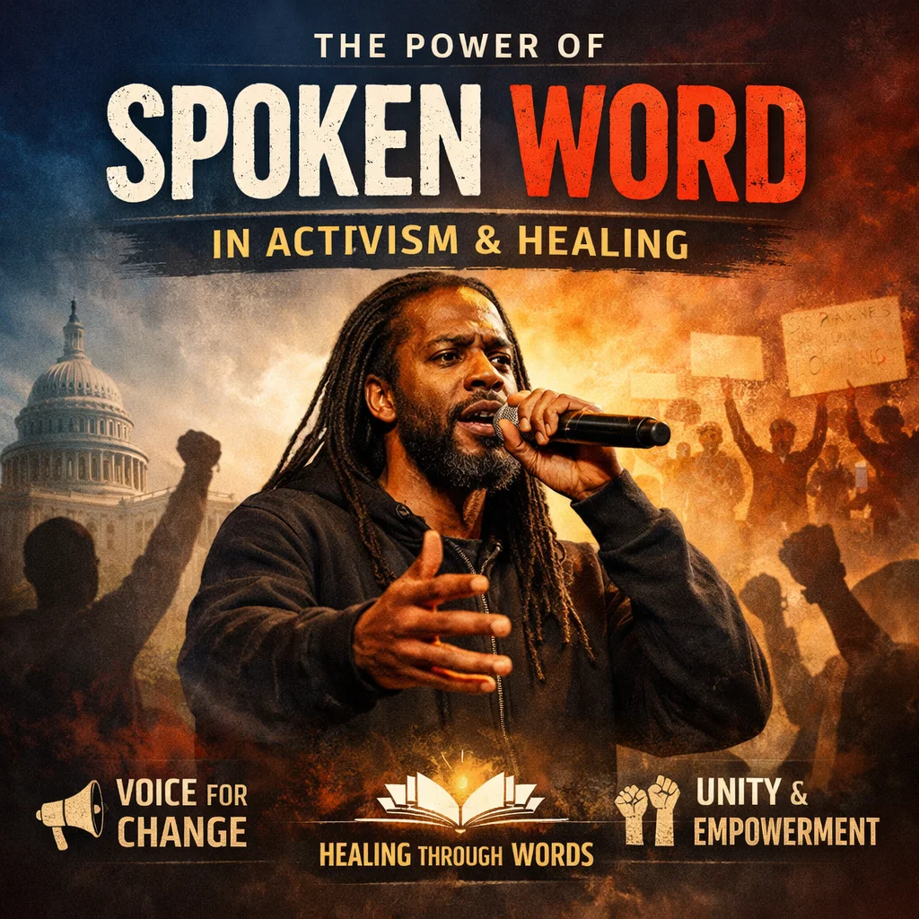 Discover how spoken word activism and healing empower voices, inspire social change, support emotional recovery, and build stronger communities.